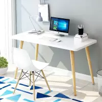 书桌ins风电脑桌台式家用学生简约书桌简易现代卧室小桌子