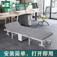 折叠床单人办公室午休午睡神器便携海绵硬板四折床简易成人