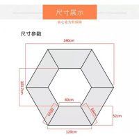 简约现代拼接会议桌梯形办公桌学校辅导班桌阅览室课桌椅洽谈桌 一组一米二梯形单张六张拼接(颜色备注)