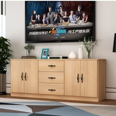 实木电视柜组合简约客厅卧室家用小户型储物柜定制能简易地柜