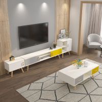 北欧电视柜茶几组合套装欧式现代简约大小户型客厅卧室影视柜地柜