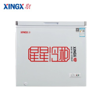 XINGX星星冰柜 BD/BC-303GA单温单箱微霜冷冻冷藏箱可转换卧式家用商用大冷柜雪柜 303升白色单门二级能效