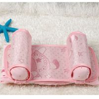新生儿定型枕防偏头0-1宝宝枕头凉枕婴儿定型枕四季可调节0-3岁|调节枕粉色+枕席