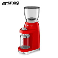 SMEG意大利进口 电动磨豆机 咖啡豆研磨机 咖啡机磨豆磨粉机CGF01 魅惑红