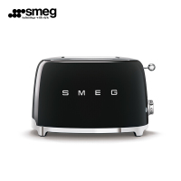 SMEG斯麦格 意大利进口 复古烤面包机不锈钢 多士炉 早餐机三明治吐司机两片式TSF01多色可选 耀岩黑