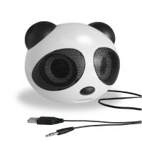 熊猫笔记本音响台式电脑usb迷你小音箱便携 低音炮音箱扬声器影响