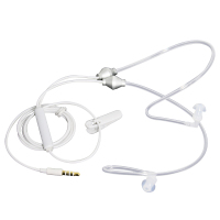 有线带麦重低音炮音乐耳机防辐射空气导管单双耳手机耳机线入耳式