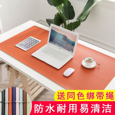 电脑鼠标桌垫鼠标垫大号商务办公隔热皮桌垫写字台防水 桌垫新款