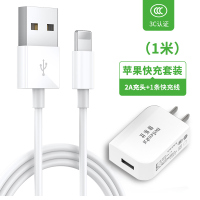 苹果pd快充18w充电器适用iphonex手机8plus充电线11p|苹果充电套装【1米】1条苹果数据线+2.1A充头