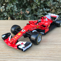 比美高2015法拉利SF18-T F1赛车 17款 维特尔 5# 7# 莱克宁汽车模型1:18车模 2017年7#莱科宁