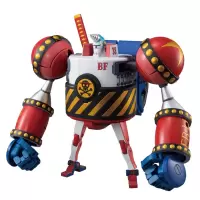 万代BANDAI 海贼王船拼装模型手办玩具 航海王海贼船 大版弗兰奇大将军185186