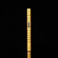 燕青光剑星球大战原力激光剑打光变色发声光玩具道具cosplay 金色柄+金光(打光)剑身
