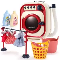 儿童玩具过家家仿真滚筒洗衣机男孩女孩3-6岁 滚筒洗衣机
