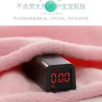 儿童浴巾纯棉斗篷浴袍连帽宝宝男女成人可穿超柔吸水游泳沙滩巾