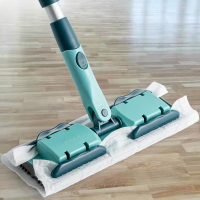 日本静电一次性懒人拖把除尘吸尘纸拖地板擦地干湿纸巾免手洗拖布