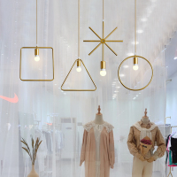 北欧服装店吊灯橱窗收银台创意个性女装网红店铺商用吧台装饰灯具