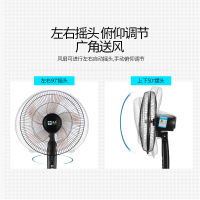 电风扇家用落地扇摇头立式电风扇学生遥控定时风扇大风力静音
