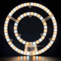 吸顶灯替换灯板改造光源灯贴磁铁吸附透镜光源家用环型灯管
