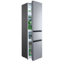 电冰箱家用200升三门三开门冰箱节能省电大容量静音200l3-c1U1|200L三门冰箱200L3-C