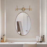 美式镜前灯卫生间镜灯复古北欧灯具防水镜柜洗手间浴室灯壁灯