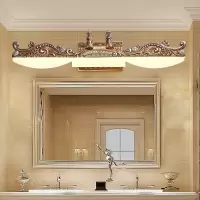欧式镜前灯卫生间奢华复古洗手间梳妆台厕所浴室洗手盆美式镜柜灯
