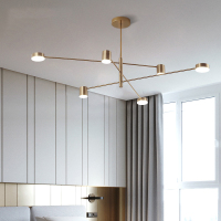 设计感客厅吊灯现代简约大气家用极简创意餐厅吊灯客厅灯北欧灯具