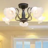 欧式仿古餐厅卧室走廊门厅过道吸顶灯美式简约卫生间灯厨房吸顶灯