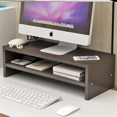 护颈台式电脑增高架桌面收纳盒办公室神器显示器屏幕底座置物架子