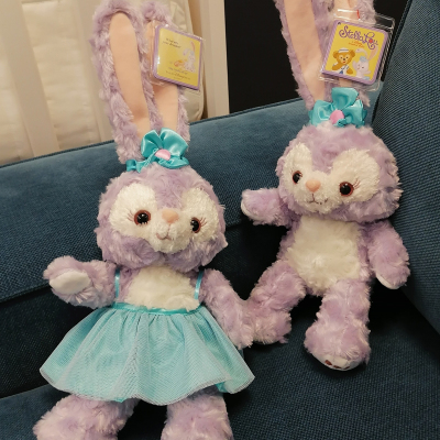 达菲熊星黛露史黛拉芭蕾兔公仔摆件娃娃玩偶兔子毛绒生日礼物