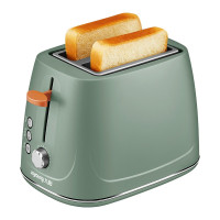 九阳烤面包机 KL2-VD920(绿) 多士炉家用全自动2片不锈钢烘烤小型早餐吐司机三明治馒头片 (Joyoung)