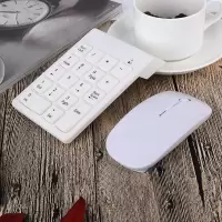 无线数字键盘鼠标套装无线密码键盘无线键鼠套装办公财务键鼠套