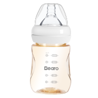 Bearo/倍尔乐 新生婴儿ppsu材质奶瓶 宝宝0-6个月宽口径耐摔防胀气正品PS-150