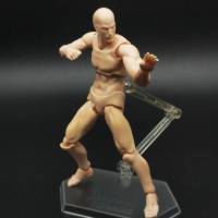 figma素体关节可动青年素体漫画人体模型摆件人偶美术绘画写生 FIGMA男