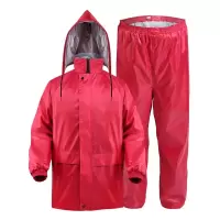 雨衣雨裤套装 双层加厚防水 户外骑行钓鱼雨衣 加厚雨披