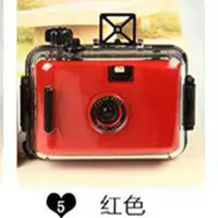 红色黑框*1装好胶卷*1长挂绳*1 礼盒包装|复古胶卷复古防水相机情人节送闺蜜男友女友新奇创意生日礼物I5
