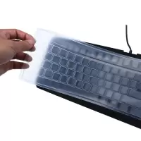 凹凸透明|戴尔hp罗技键盘保护贴膜台式机型电脑机械防尘罩套双飞燕H3