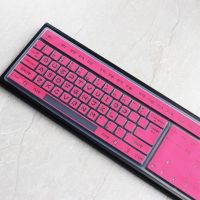 半透粉色]|台式机键盘膜电脑无线机械键盘保护贴垫hp可爱卡通防尘罩R2