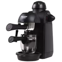 咖啡机家用现磨手动蒸汽打奶泡拉花迷你咖啡壶意式机器2008|2008咖啡机单机