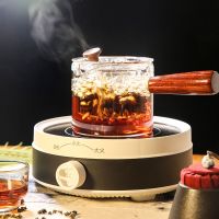 电陶炉煮茶家用茶炉小型煮茶器玻璃壶蒸茶煮茶器多功能电陶炉|一年换新电陶炉+侧把手玻璃壶
