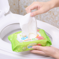 日本卫生间马桶盖清洁湿巾家用厕所便携杀菌消毒湿纸巾3包装