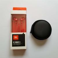 JBL C100SI JBL C200SI 入耳式手机通话线控耳机带麦音乐耳机