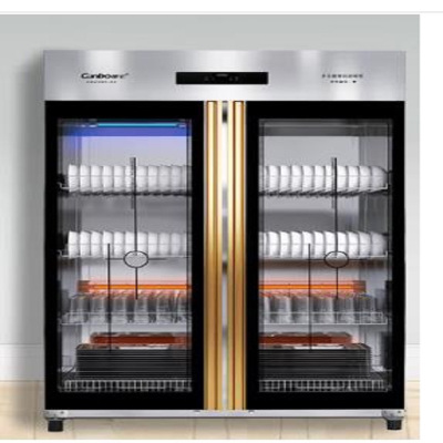 康宝(Canbo))消毒柜商用臭氧紫外线消毒柜XDZ500立式大容量双开门不锈钢餐饮碗筷消毒柜