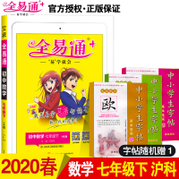 [全易通官方直营]全易通数学七年级下册 沪科版2020春版中学全易通教材辅导全面解读同步辅导知识点全解全析