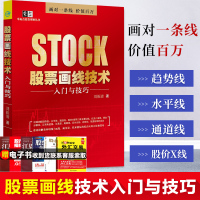 股票画线技术入门与技巧 讲解各种切线与K线 成交量 技术指标 股市趋势技术分析 K线技术 炒股入门与技巧 炒股股票入门书