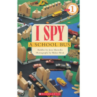 学乐视觉大发现一辆小车1级读本I SPY A SCHOOL BUS LEVEL 1进口原版3-6-8-10-12岁幼儿童