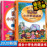 2020薄冰小学英语语法大全练习册全套教材全解全练新课标图解小学生三四五六年级语法训练手册工具书英语阅读词汇专项训练课后