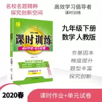 2020年春 课时训练 九年级 数学 下册 人教版 春雨教育