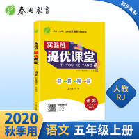 2020年秋 实验班提优课堂小学语文五年级上册 部编人教版 ns