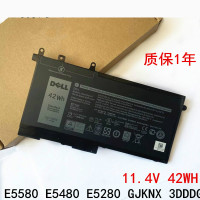 适配 戴尔latitude E5280 E5480 3DDDG 00JWGP笔记本电池93FTFA84W