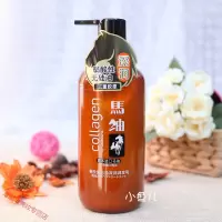 马油防脱洗发水骨胶原马油深润山茶花洗发露500ml润发乳无硅油洗发水护发